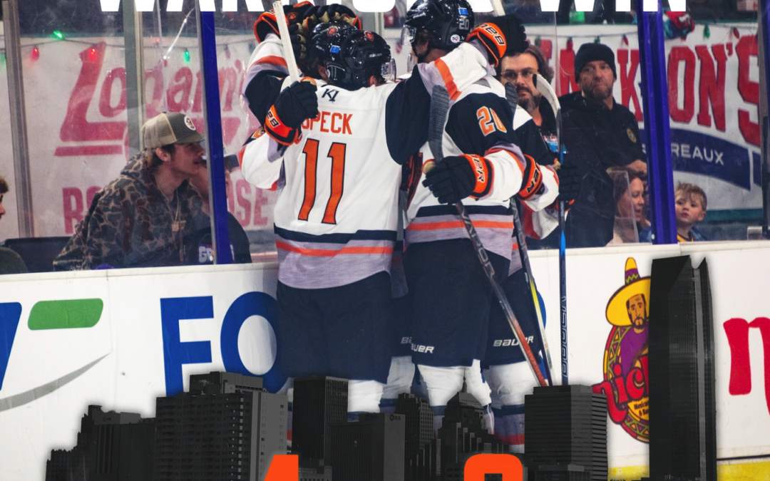WARRIORS SNAP LOSING STREAK, SPLIT SERIES IN SHREVEPORT AS DECEMBER ROADTRIPS CONTINUE